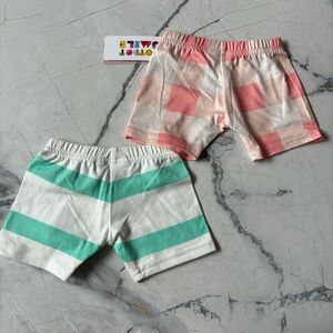 NEW Dot Dot Smile 6-12 month shorts